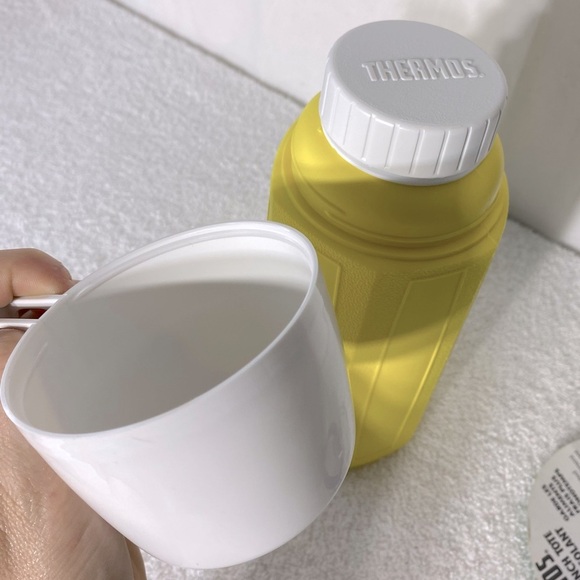 Vintage Darkwing Duck Insulated Lunch Bag Lunchbox with Original Yellow Thermos - Picture 12 of 16